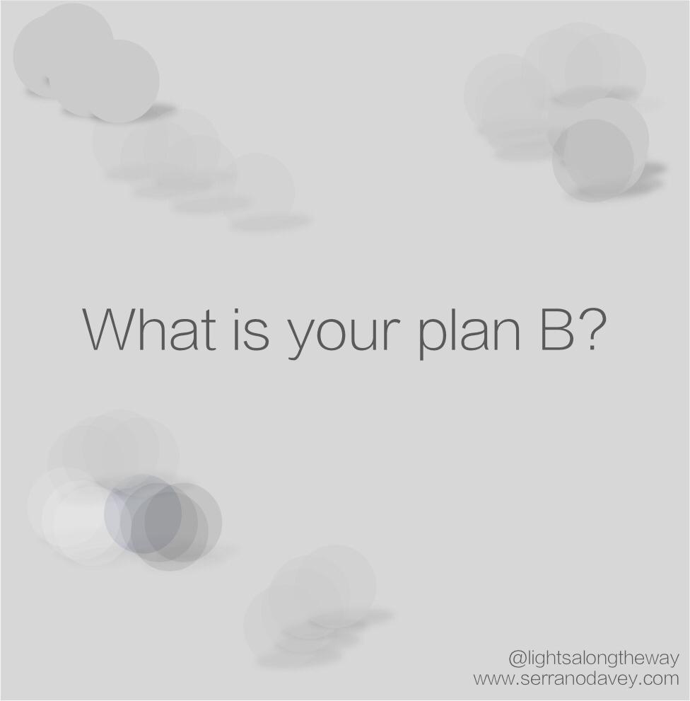 What is your plan B?